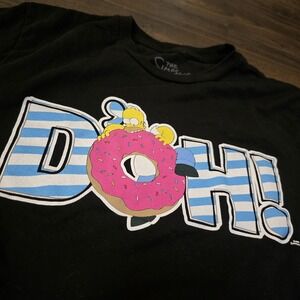 The Simpsons Homer DOH! Donut All Over T shirt Official Medium Universal Studios